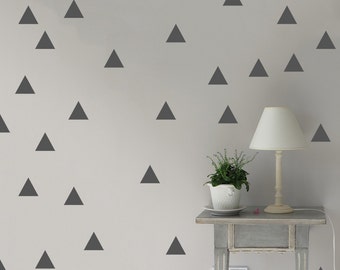 Geometric wall decal | Etsy