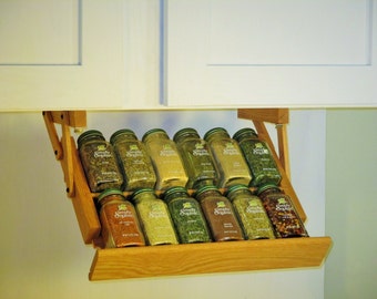 Under Cabinet Mini Spice Rack from Ultimate Kitchen Storage