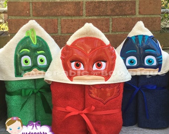 Bedtime Hero, Bedtime, Hero, Towel, Hooded Towel, Pool Towel, Beach Towel
