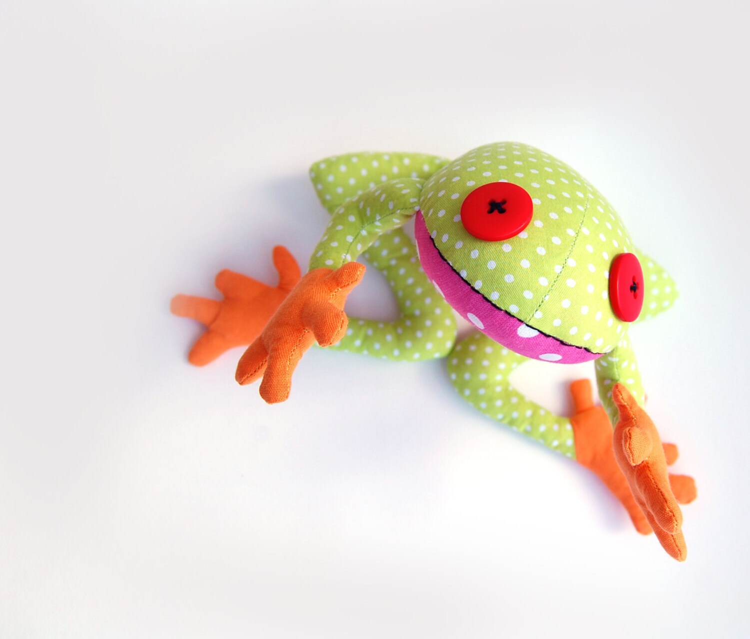 plush frog sewing pattern