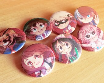 Boku no Hero Academia【 Button 】