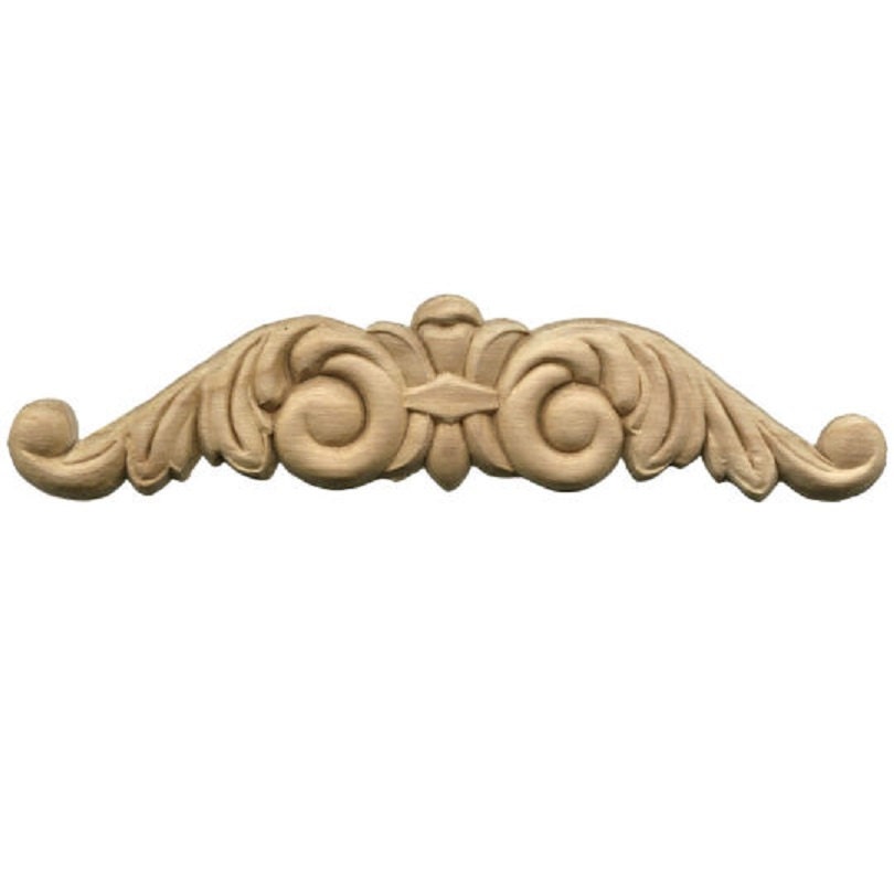 Floral Pair Wood Applique Decorative Applique Wood