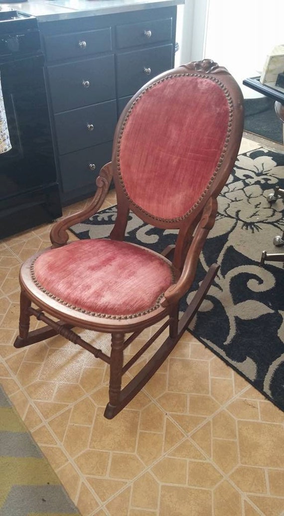Victorian Parlor Rocking Chair