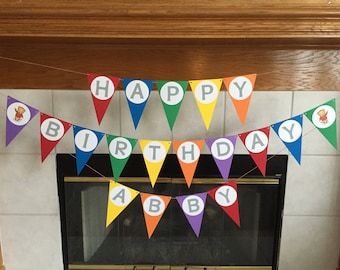 Daniel Tiger Birthday Party - Daniel Tiger Birthday Banner - Daniel Tiger Birthday Decorations