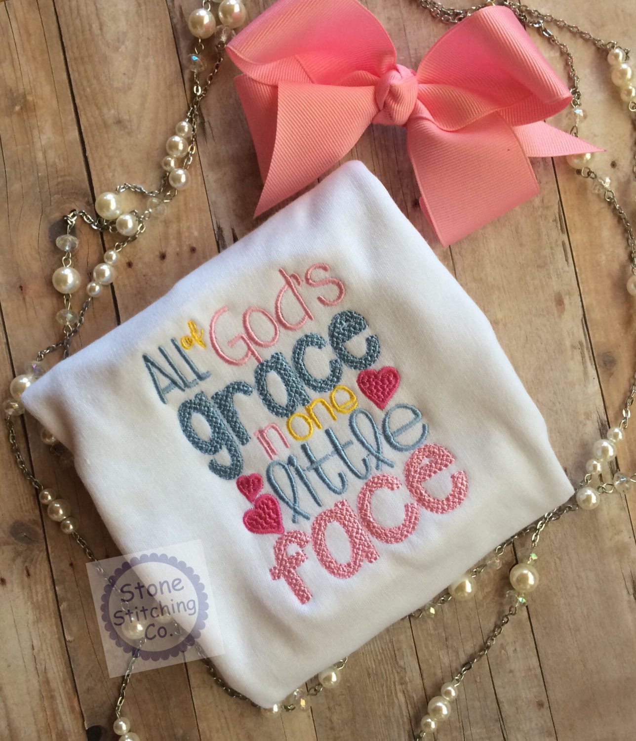 all of God's grace christian baby gift cute baby gift
