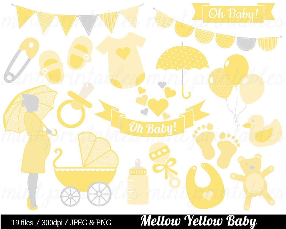 baby shower clipart etsy - photo #13