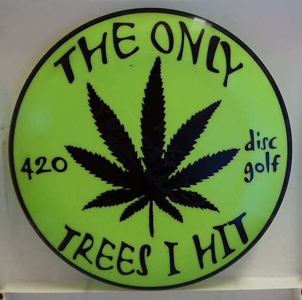 Disc Golf Custom Dyed Discs MadeToOrder 420 DG Parody dye