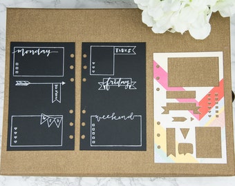 BULLET JOURNAL Planner Stencil 2