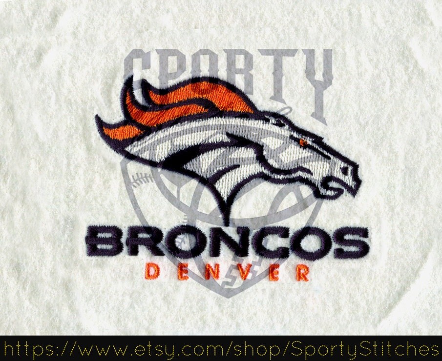 Football Machine Embroidery Designs broncos denver 4x4