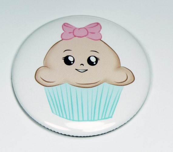Cute Cupcake Pinback Button