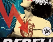 REBEL! Classic Horror Series: The Bride of Frankenstein Sticker