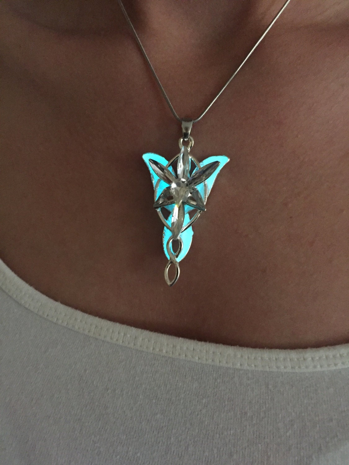 Glow in the dark necklace Glow necklace Glow in the dark