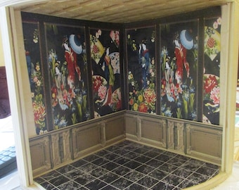 Kit Maison De Poupée DIY - Style Chalet Victorien Gothique "Jasmin" à L'échelle 1:24