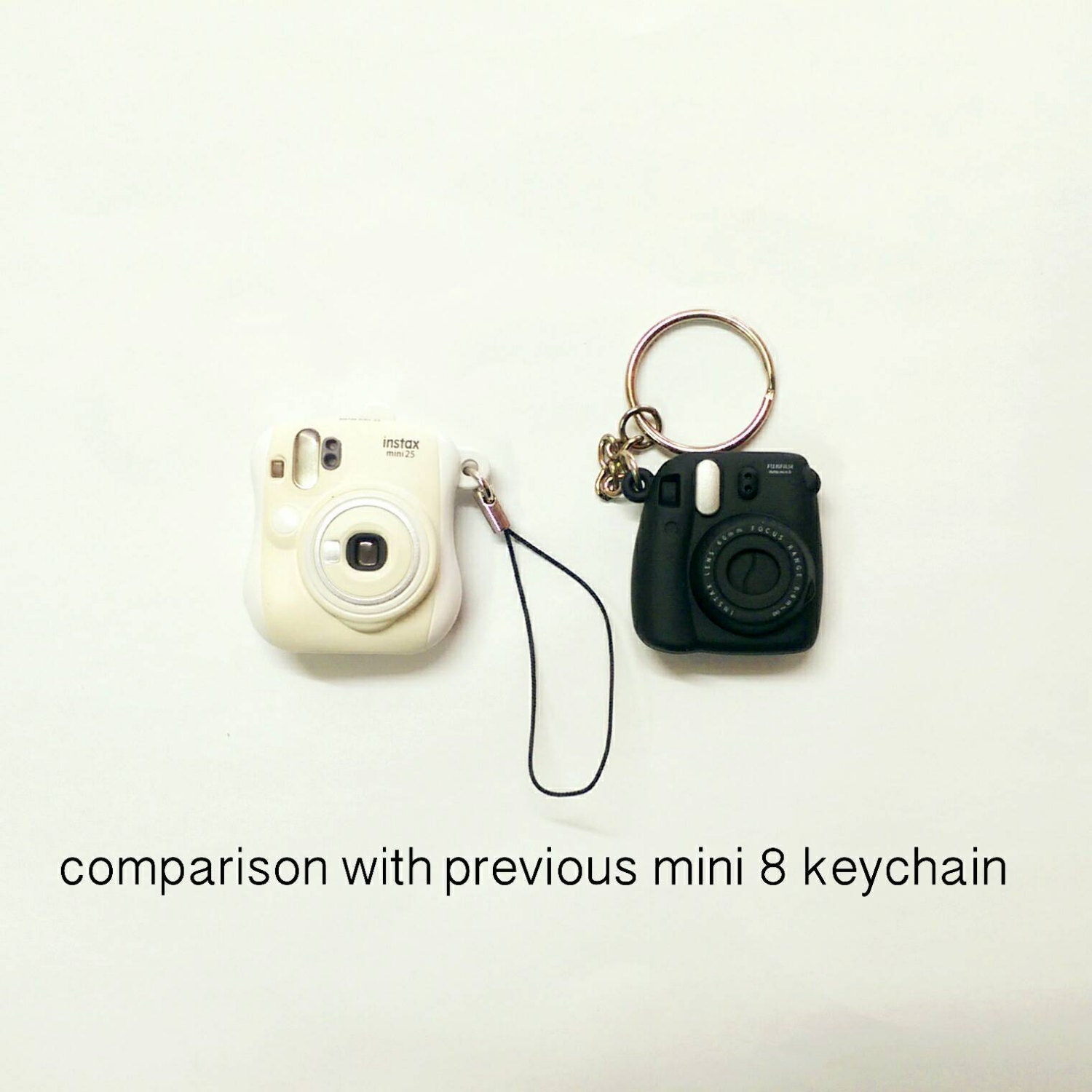 Fujifilm Instax Mini 25 Camera Keychain Small Key by MaterialDream