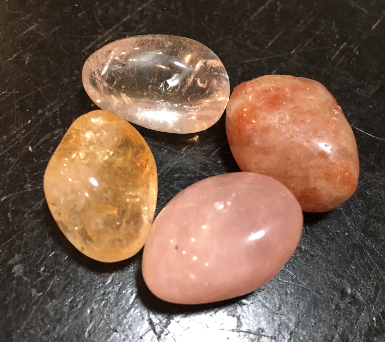 Happiness & Joy Stone Set Positive Energy Crystal set