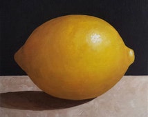 Popular items for lemon art on Etsy