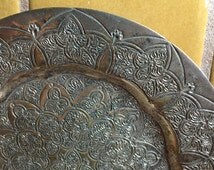 Plaque Décorative Persane Babylone Assyrien – Avec Support, Laiton Et Aimant – Artisanat Fait Main