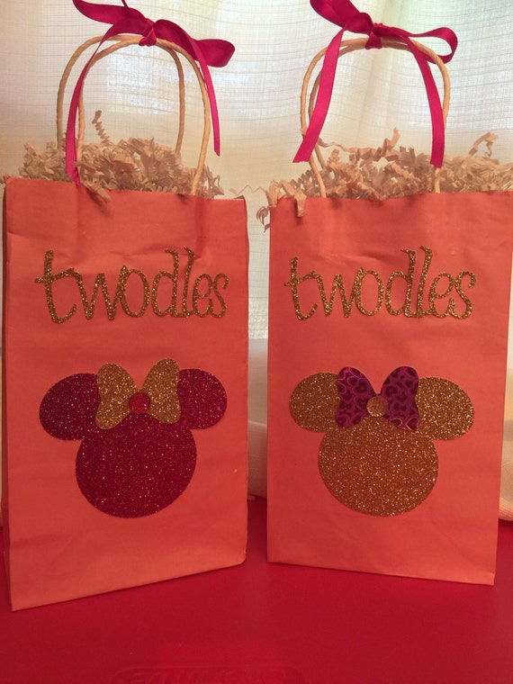 Minnie Mouse Party Favor Bags. 1 Dozen. By MomMadeHome On Etsy