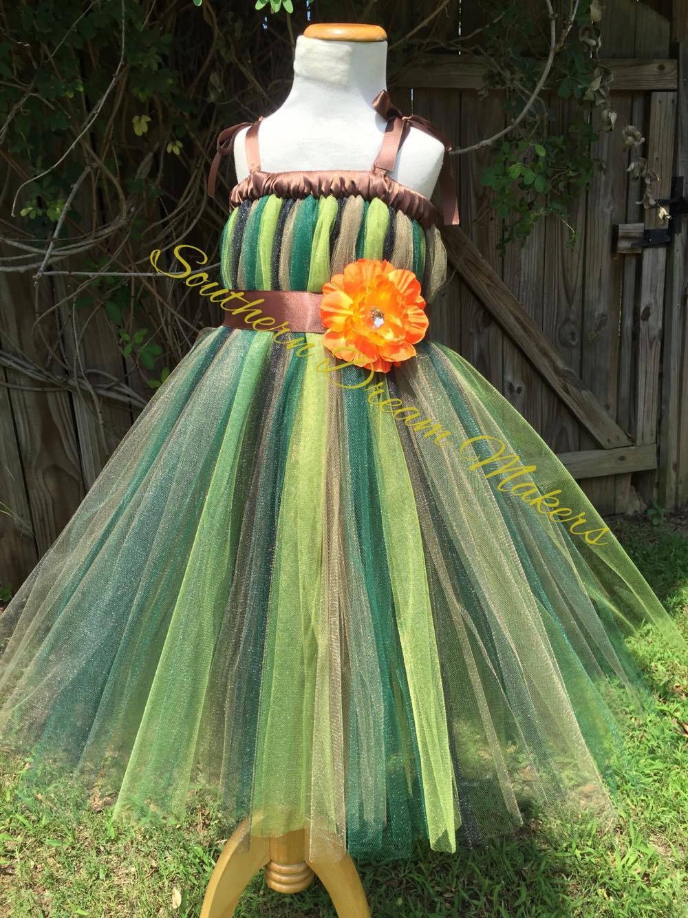 Camo tutu Camo Flower girl Dress Camouflage tutu dress