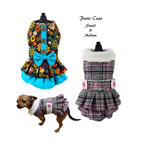 Dog Dress Sewing Pattern PDF Dog Clothes Tutorial Paris