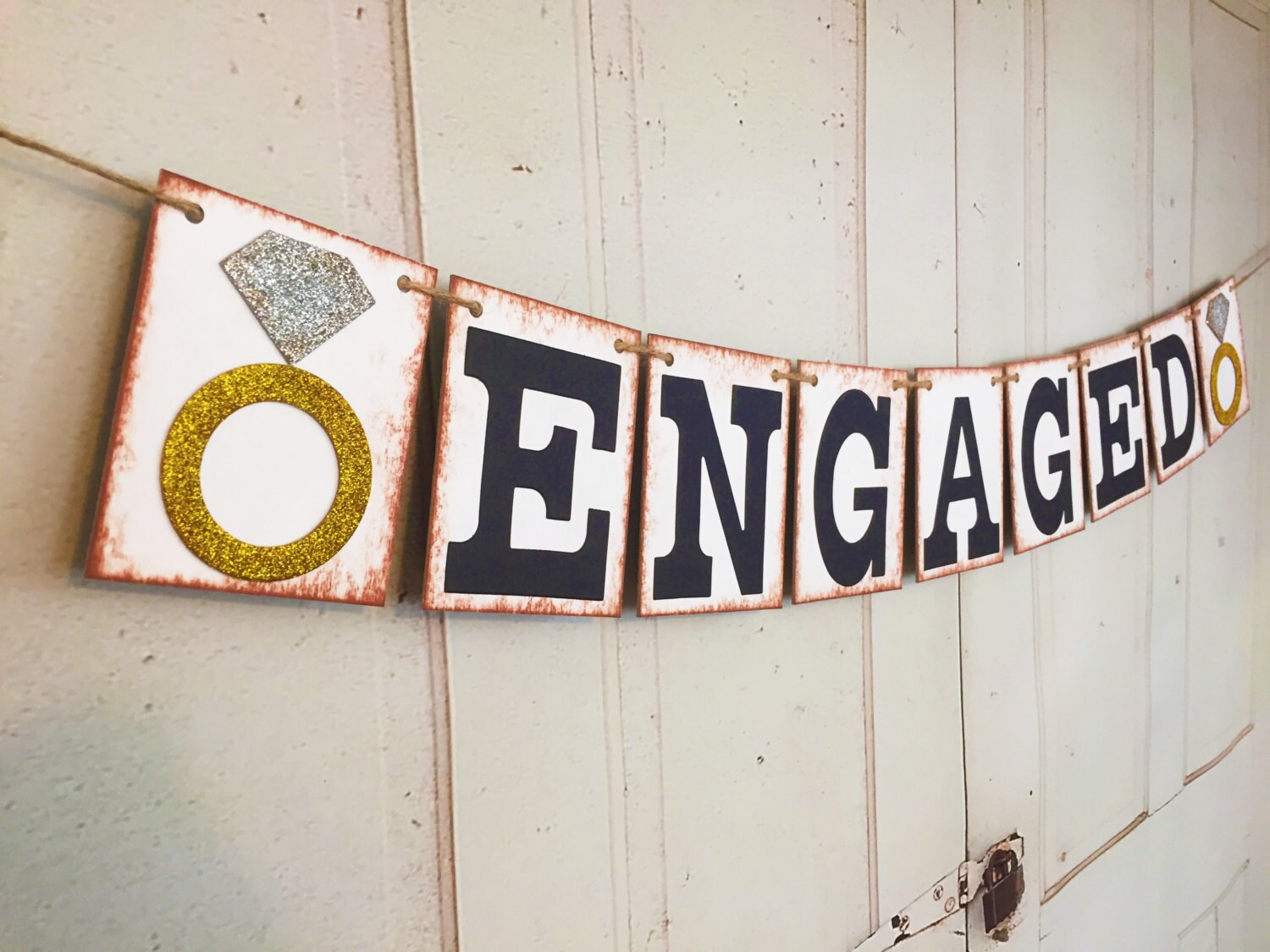 Engaged Banner Wedding Banner Bride To Be Banner Newly