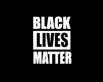 Black Lives Matter, All Lives Matter, Pray for Dallas, Yeti decal, car decal, #blacklivesmatter, black lives matter car decal