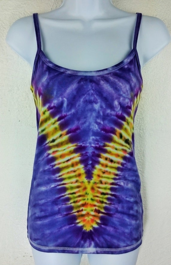 tie dye vest top womens uk