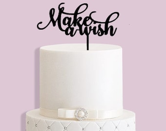 Make a Wish Cake Topper