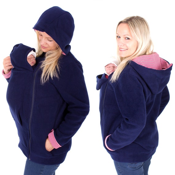 Belly to baby carrier jacket babywearing coat baby carrying