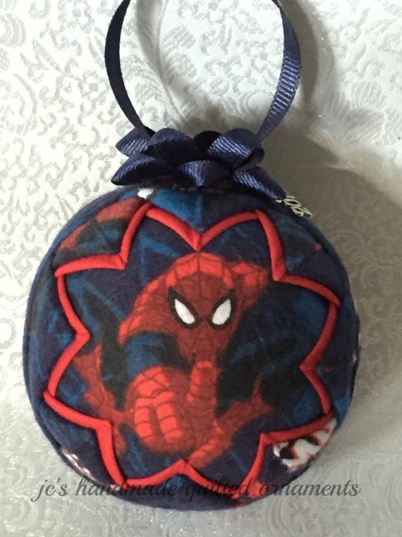 spiderman personalized ornament