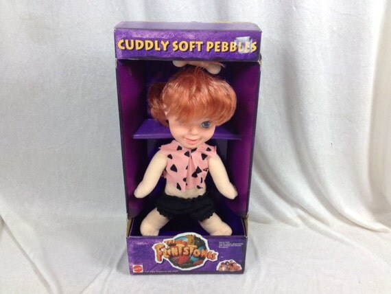 pebbles plush doll