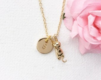 Cat Necklace, cat Jewellery, kitten necklace, kids necklace, cat jewelry, personalized cat necklace, cat,best friends gift,GFINCAT3