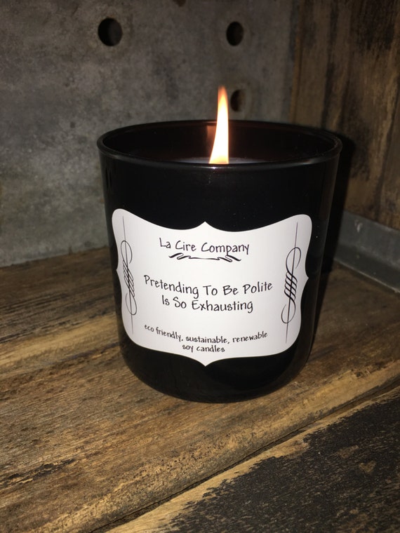 Candles With Quotes by on Etsy