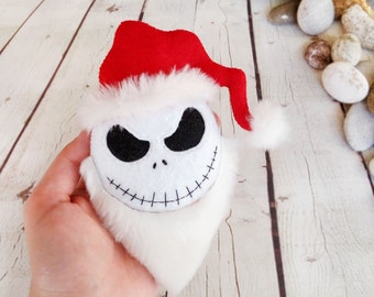 Halloween Decor Santa Jack Skellington Nightmare Before Christmas Baby Shower Favors Felt Toys Halloween Party Decorations Halloween Props