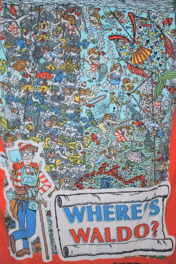 1991 Where's Waldo Rare Vintage 90's Cult Classic