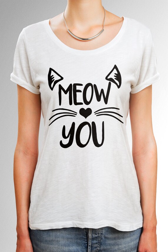 Cat lover shirt Meow Shirt Cat T Shirt Cat lover by quoteshirt