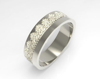 Platinum Embroidery Lace Garbo