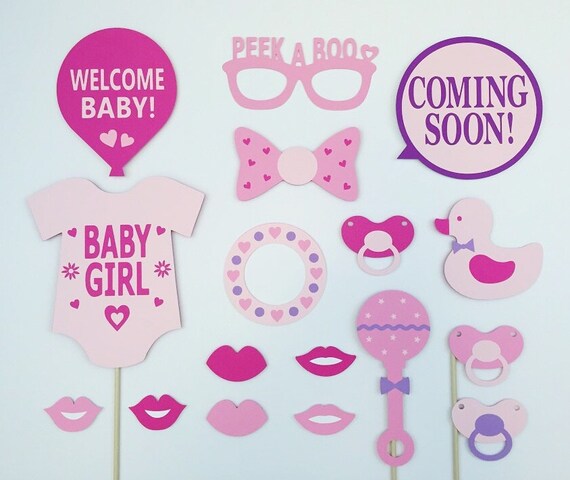 Baby Girl Props / Baby Photo Booth Props / Girl by RaiseYourProps