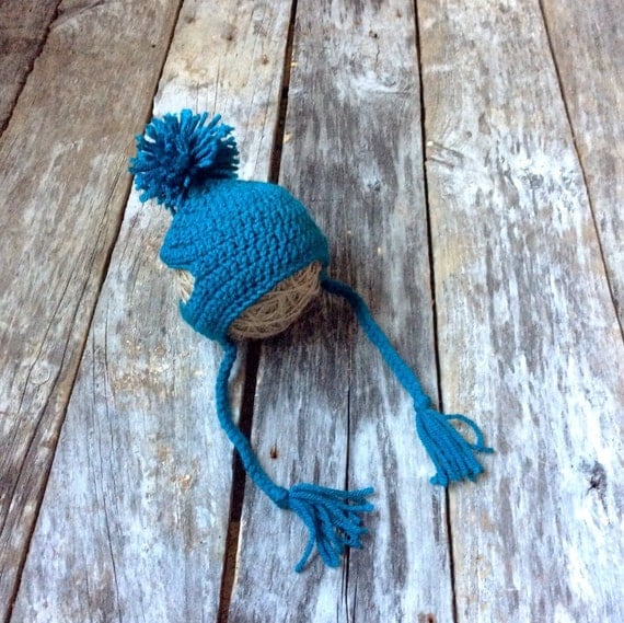 Dog Hats, Cat Hats, Animal Hats, Turquoise Hat, Animal Photography Prop Hat, Medium Dog Hat