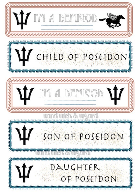 percy jackson bookmarks to print at home as by bookishandgeeky