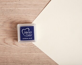 Blue - Rubber Stamp Mini Ink Pad