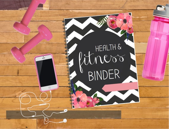 Health and Fitness Binder Fitness Binder Fitness Planner