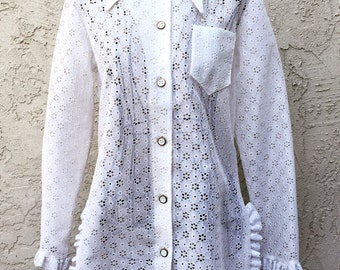 Ainslee Eyelet Top - Antique main image 1