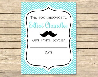 Baby bookplate | Etsy