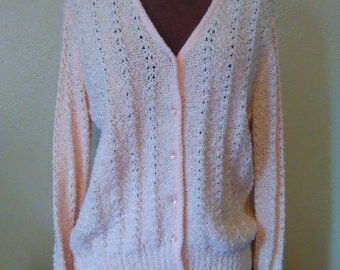 cardigan pink sweater taffy 1960s strawberry
