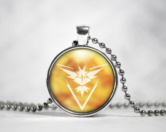 Pokemon Go Team Instinct Pendant Pokemon Go Valor Pokemon Jewelry Pokemon Go Team Instinct Pendant Pokemon Go Valor Pokemon Jewelry
