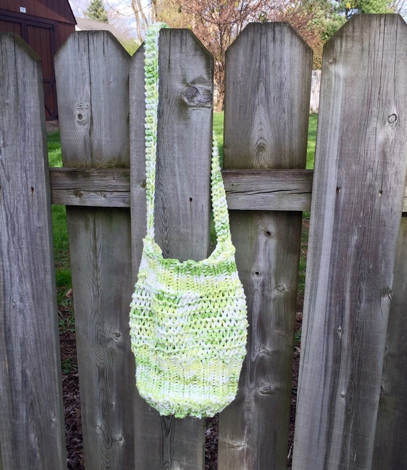 mesh knitting project bags