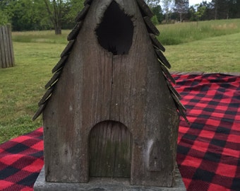 Birdhouse Rustic Primitive