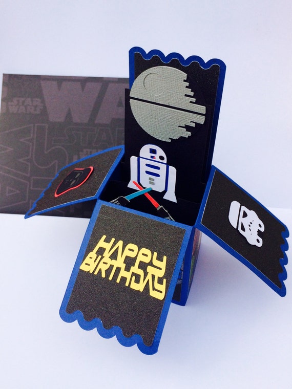 Star Wars Pop-up Birthday Card