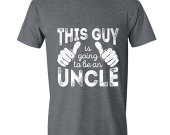 Gifts for Uncle - Uncle Shirts - Uncle Gift - Going to be An Uncle - T-shirts Tshirts GRAY